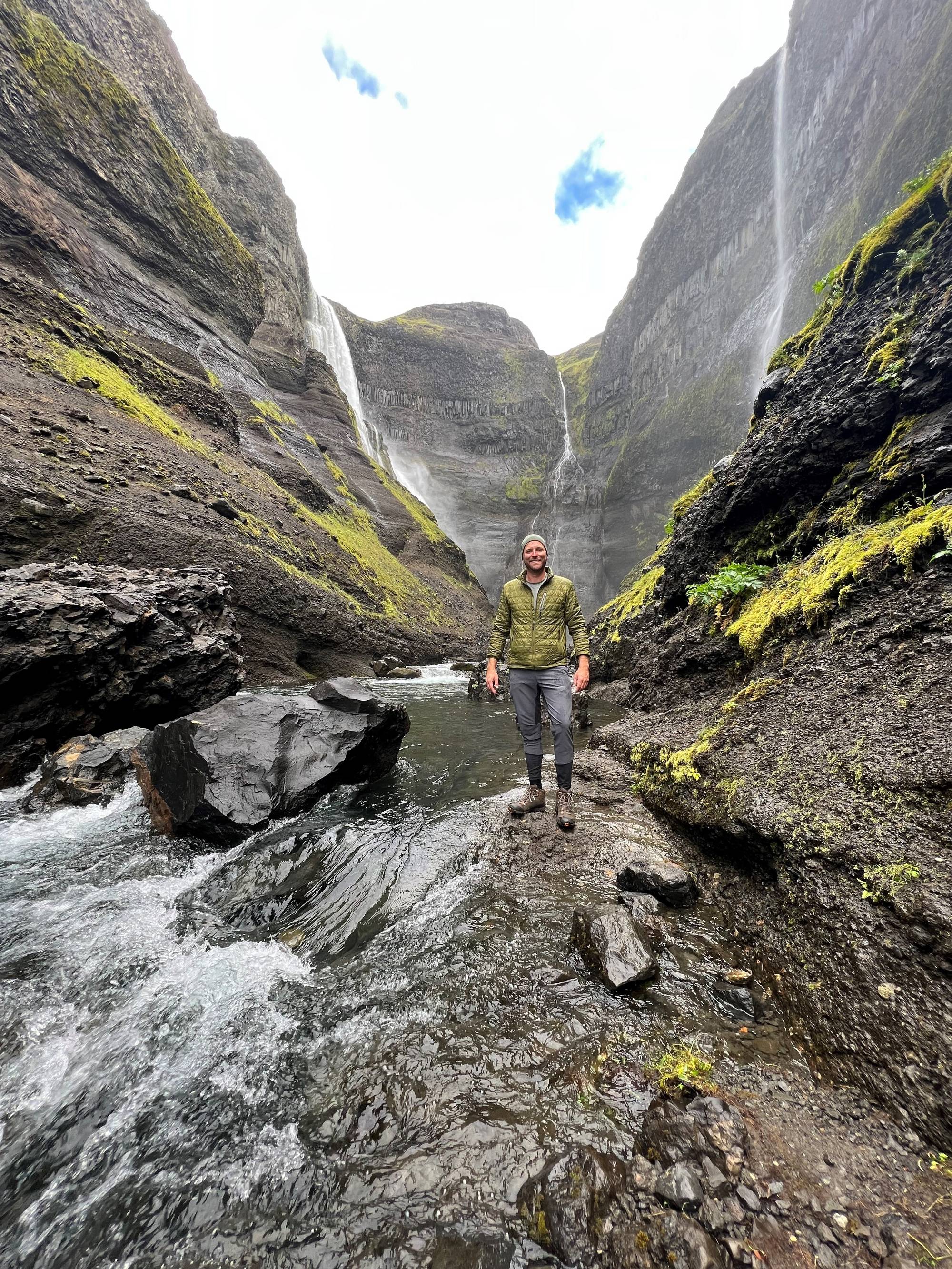 Caleb Pols with Friends